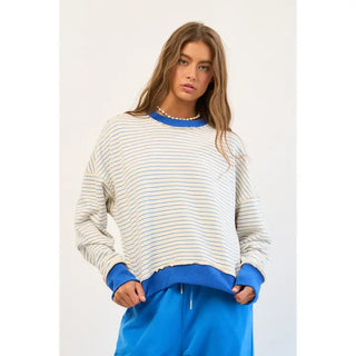 The Blue Harbor Crossback Sweatshirt