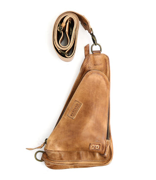 BedStu Adept Sling Bag, Tan Dip Dye