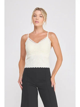 ALLIE ROSE Women's Pressed Petal Floral Cami - 130 Basics - The Farmhouse
