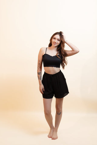 ALLIE ROSE Women's Scalloped Grace Bralette - 130 Basics - The Farmhouse