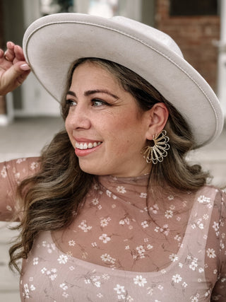 Amelia Wide Brim Hat - 260 Fashion Accessories - The Farmhouse