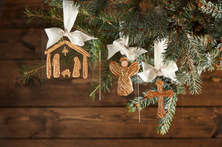 Angel Gold Acrylic Ornament - The Farmhouse