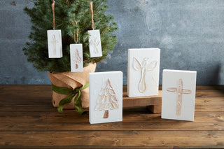 Angel Painted Plaque - 430 Holiday Decor - The Farmhouse