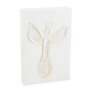 Angel Painted Plaque - 430 Holiday Decor - The Farmhouse