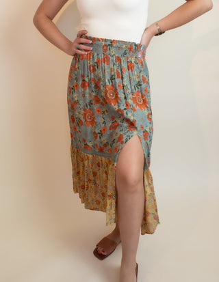 ANGIE Women's Portofino Patchwork Maxi Skirt - 220 Shorts + Skirts - The Farmhouse