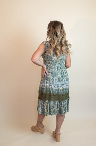 ANGIE Women's Saltwater Blossom Dress - 170 Dresses - The Farmhouse