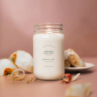 ANTIQUE CANDLE CO.®, 160z Candle, Cinnamon Apple Crisp - 410 Candles & Scents - The Farmhouse