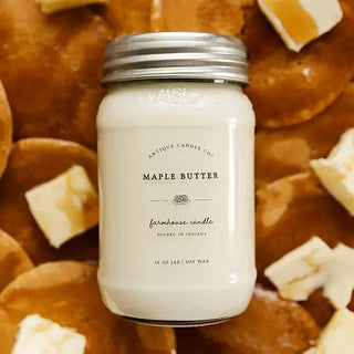 ANTIQUE CANDLE CO.®, 16oz Candle, Maple Butter - 410 Candles & Scents - The Farmhouse