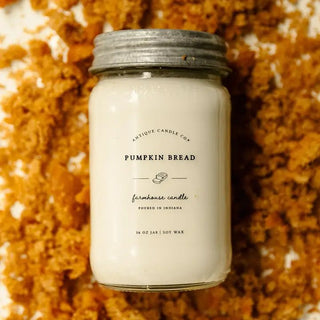 ANTIQUE CANDLE CO.®, 16oz Candle, Pumpkin Bread - 410 Candles & Scents - The Farmhouse