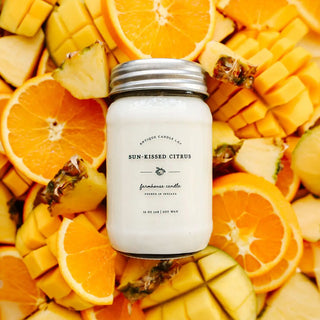 Antique Candle Co. - Sun Kissed Citrus 16oz Candle - 410 Candles & Scents - The Farmhouse