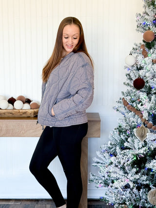 Arden Quilted Bomber Jacket - 160 Outerwear - The Farmhouse