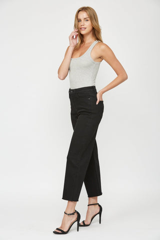 Array Mica Black Wide Leg Crop MXP - WO19BK - Bottom - Pants - The Farmhouse