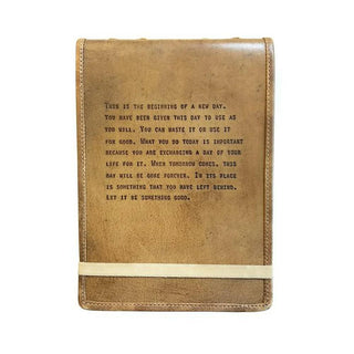 Artisan Leather Journal - This Is The Beginning - The Farmhouse