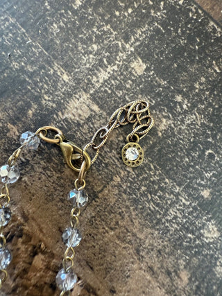 Aurora Crystal Pendant Necklace, Multi - 290 Jewelry - The Farmhouse