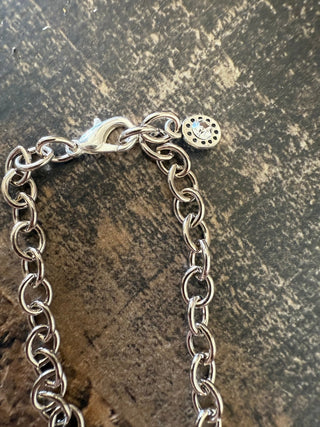 Aurora Crystal Pendant Necklace, Silver - 290 Jewelry - The Farmhouse