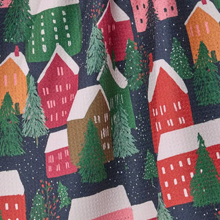 Geometry Tea Towel, Alpine Village