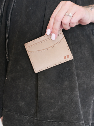 BedStu Chuck Wallet, Naked Leather