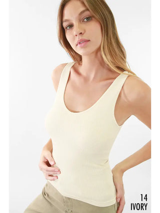 The Mix & Match Tank, Ivory