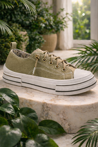 Very G Aman Slip On Sneaker, Khaki