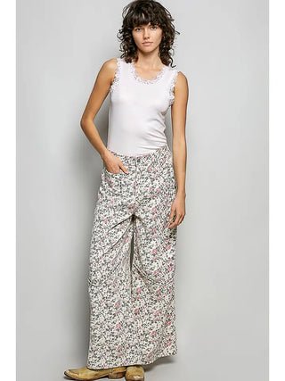 The Buttercream Garden Wide Legs