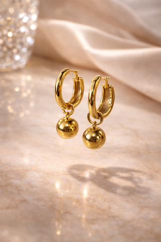 Solstice Sphere Hoops