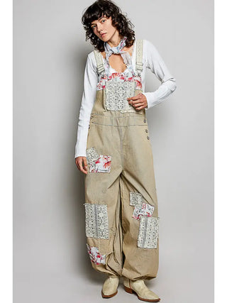 The Meadow Patch Jogger Overalls