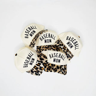 Baseball Mom Hat, Leopard Print - 260 Fashion Accessories - The Farmhouse