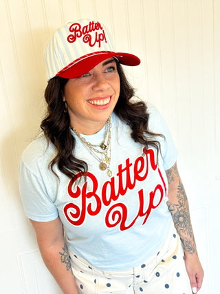 Batter Up Stripes Hat - 260 Fashion Accessories - The Farmhouse