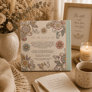 Be Still and Know Coloring Book - 423 Stationery - The Farmhouse