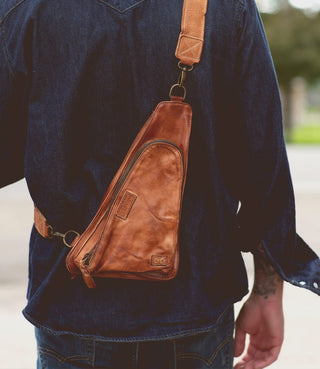 BedStu Adept Sling Bag, Tan Dip Dye*** - 450 BedStu Dropship - The Farmhouse