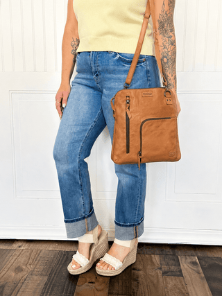 BedStu Aiken Bag, Tan Rustic** - 450 BedStu Dropship - The Farmhouse