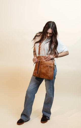 BedStu Aiken Bag, Tan Rustic - 450 BedStu Dropship - The Farmhouse