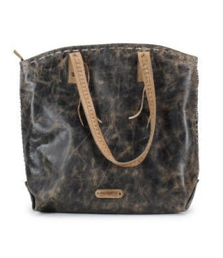 BedStu Barra ll Purse, Black Lux Tan Rustic - 280 Bags - The Farmhouse