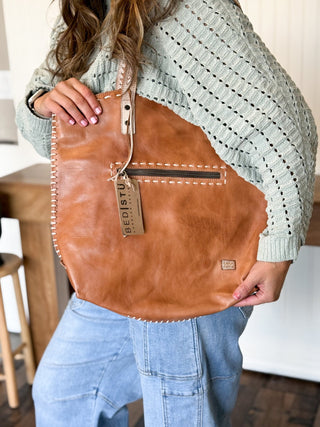 BedStu Barra ll Purse, Tan Rustic Nectar Lux - 280 Bags - The Farmhouse