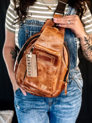 BedStu Beau Backpack, Tan Rustic - 280 Bags - The Farmhouse