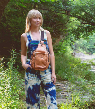 BedStu Beau Backpack, Tan Rustic - 280 Bags - The Farmhouse