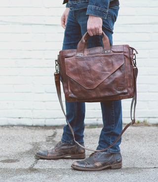 BedStu Depp Messenger Bag, Teak Dip Dye*** - 450 BedStu Dropship - The Farmhouse