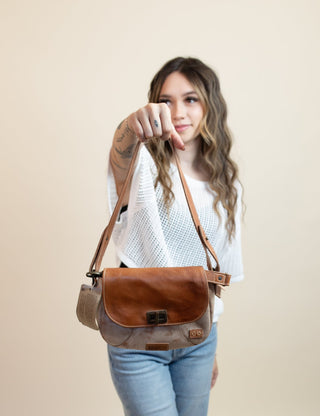 BedStu, Elect Purse and Crossbody, Nectar Lux and Tan Rustic - 280 Bags - The Farmhouse
