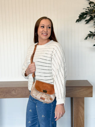 BedStu, Elect Purse and Crossbody, Nectar Lux and Tan Rustic - 280 Bags - The Farmhouse