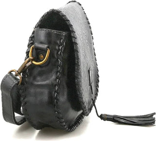 BedStu Half Moon, Black Rustic Embossed - 280 Bags - The Farmhouse