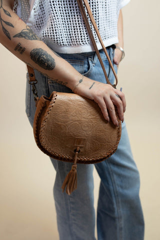 BedStu Half Moon, Oats Embossed - 280 Bags - The Farmhouse