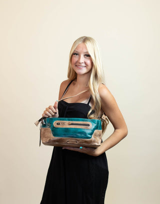 BedStu Hyperbolic Bag, Oats Arctic Teal Rustic - 450 BedStu Dropship - The Farmhouse