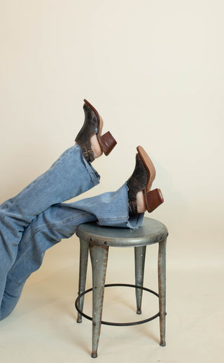 BedStu Ireni Wedges, Black Lux - 300 Footwear - The Farmhouse