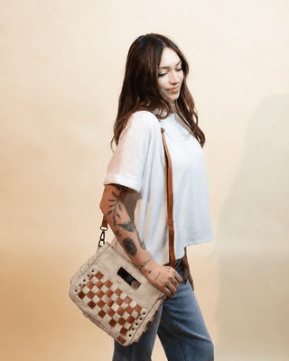 BedStu Keiki Bag - Nectar Lux Tan Rustic - 450 BedStu Dropship - The Farmhouse