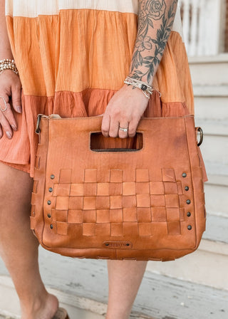 BedStu Orchid Bag, Cognac Dip Dye - 280 Bags - The Farmhouse