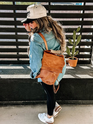 BedStu Patsy Backpack, Tan Rustic - The Farmhouse