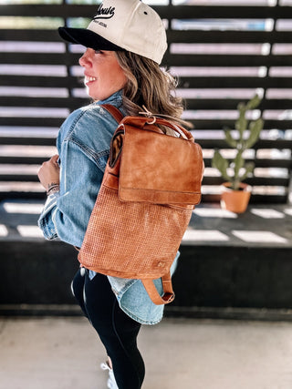 BedStu Patsy Backpack, Tan Rustic - The Farmhouse