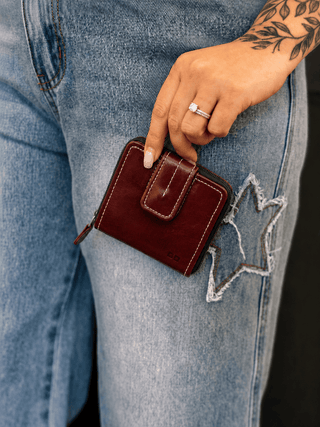 BedStu Plus Wallet, Cherry Lacquer DD - 450 BedStu Dropship - The Farmhouse