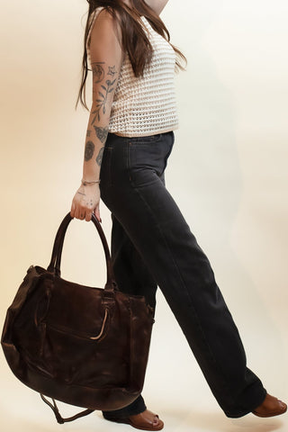 BedStu Rockaway Bag, Teak Rustic - 280 Bags - The Farmhouse