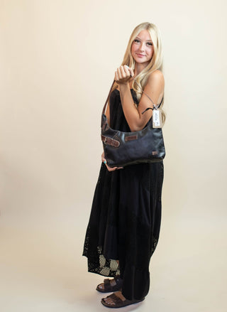BedStu Seemly Bag, Black Teak Rustic *** - 280 Bags - The Farmhouse